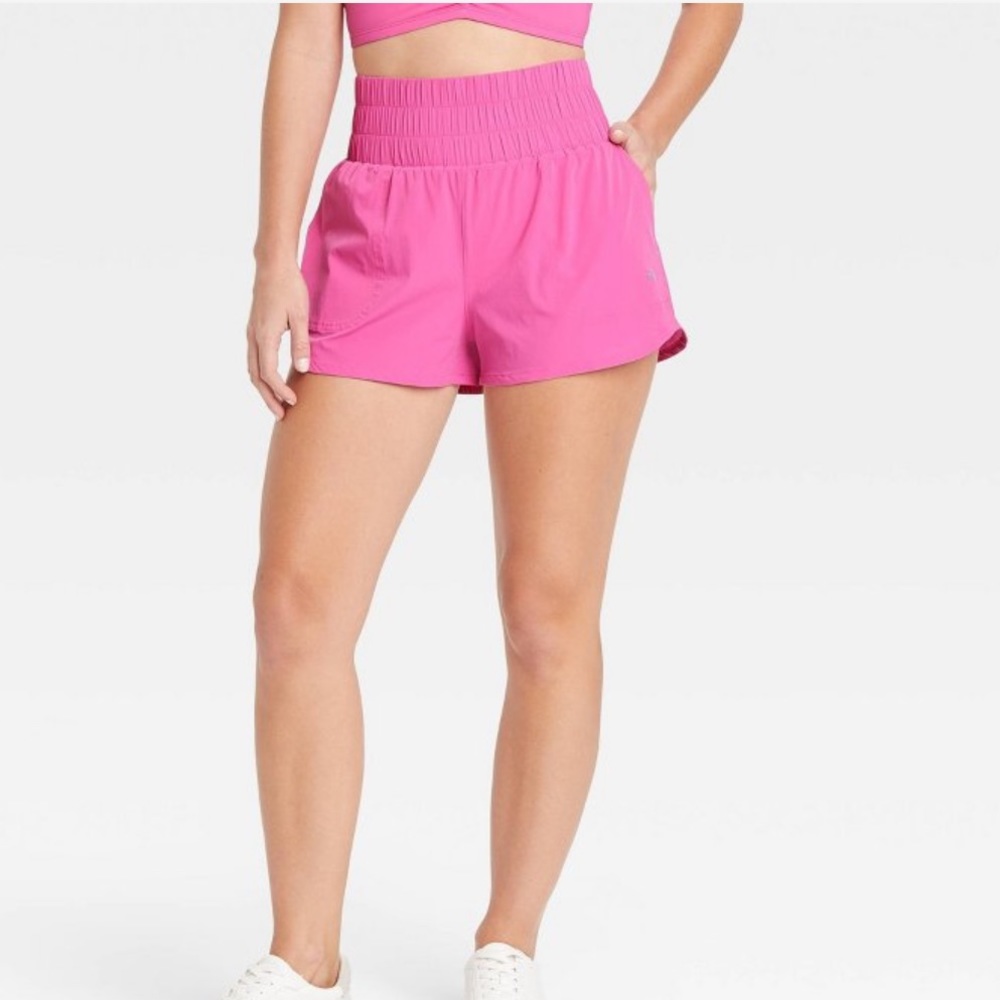 Women's High-Rise Woven Shorts 3" - JoyLab™